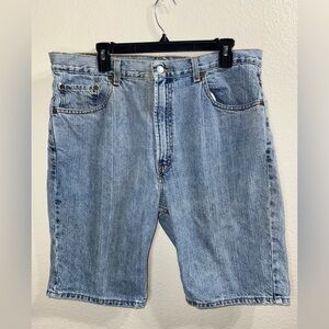 Vintage‎ Y2K Levi’s 505 Blue Denim Jean Jort Shorts- Size 36